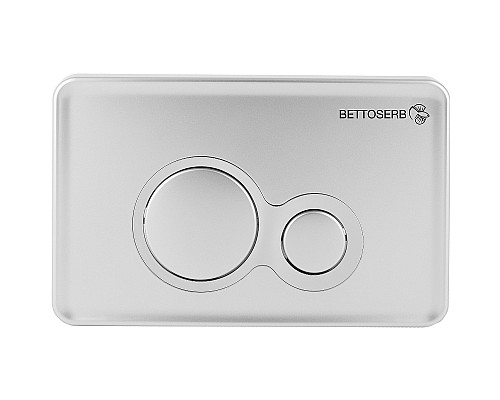 Инсталляция Pestan Sava Fix Slim SET40006462 для унитаза с клавишей смыва Хром матовый