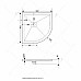 Душевой поддон из искусственного камня RGW Stone Tray ST/AL-G 100х100 16153100-02 Графит