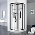 Душевая кабина Black&White Galaxy 90х90 8021000 с гидромассажем