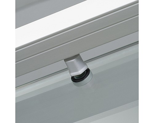 Душевой уголок WasserKRAFT Rhin 100x100 44S19 профиль Белый стекло прозрачное