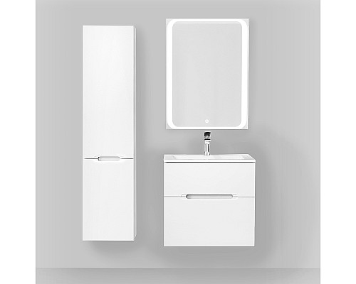 Зеркало Jorno Modul 65 Mоl.02.60/W с подсветкой с сенсорным выключателем Зеркало Jorno Modul 65 Mоl.02.60/W с подсветкой с сенсорным выключателем