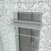 Душевая кабина Niagara Lux NG-7717WBK 100x100 без гидромассажа