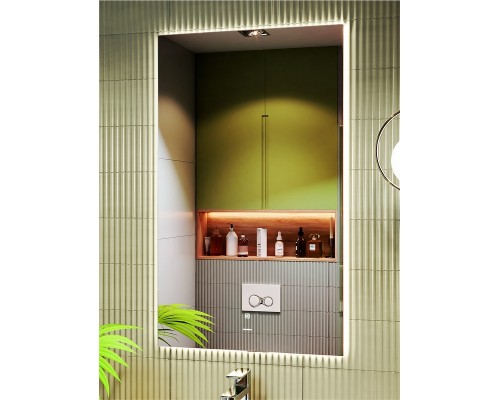 Зеркало Vigo Quadro Classic 60 с подсветкой с сенсорным выключателем
