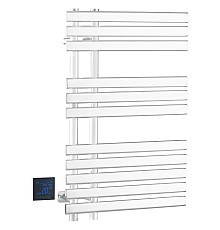 Полотенцесушитель электрический сухой Boheme Venturo MATT WHITE