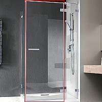 Душевая дверь Radaway Euphoria KDJ 80 383812-01R профиль Хром стекло прозрачное