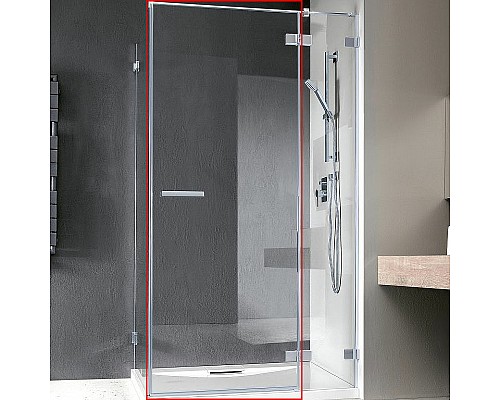Душевая дверь Radaway Euphoria KDJ 80 383812-01R профиль Хром стекло прозрачное