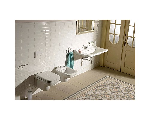 Биде подвесное KERASAN Waldorf 4125K1bi/cr*1