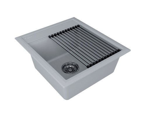 Мойка кварцевая Paulmark STEPIA-460 PM114651-GRS серый дым 460х510