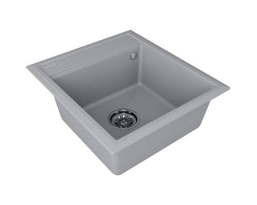 Мойка кварцевая Paulmark STEPIA-460 PM114651-GRS серый дым 460х510