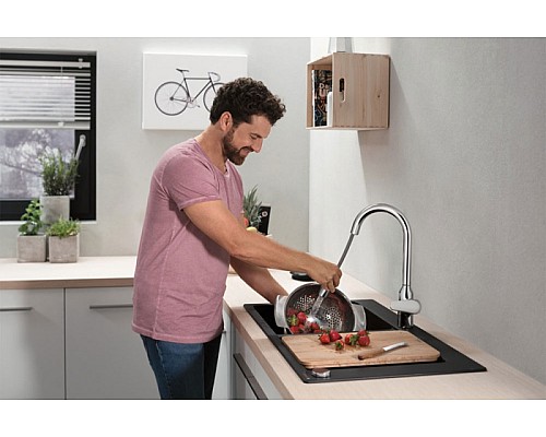 Смеситель для кухни Hansgrohe Focus M42 71800000 Хром