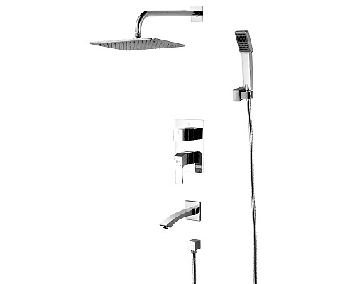 Смеситель Lemark Unit LM4522C для ванны и душа, встраиваемый