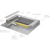 Душевая плита Radaway RadаDrain 99x79 с решеткой под плитку Basic