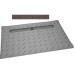 Душевая плита Radaway RadаDrain 99x79 с решеткой под плитку Basic