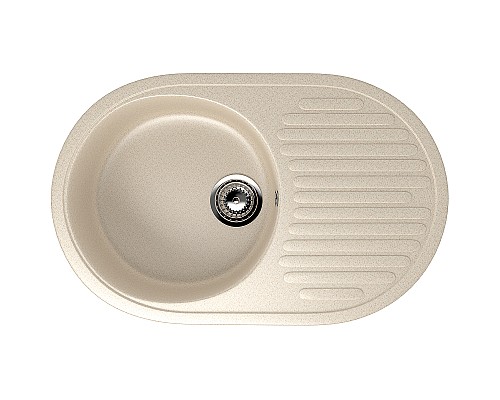Кухонная мойка Ulgran Classic U-107-328 Бежевая