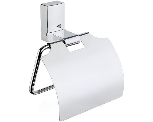 Держатель туалетной бумаги Haiba HB8803 с крышкой Хром