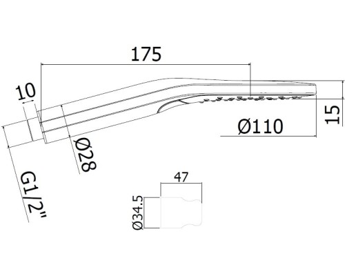 Душевой гарнитур Paffoni Sofia1 ZDUP120CRAG хром