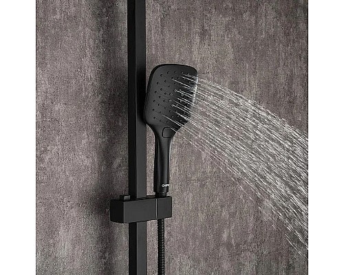 Душевая система Gappo G2417-6 Черный матовый