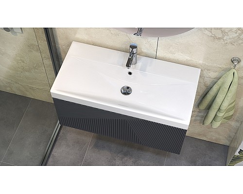 Раковина Velvex 80 9696-80 Белая