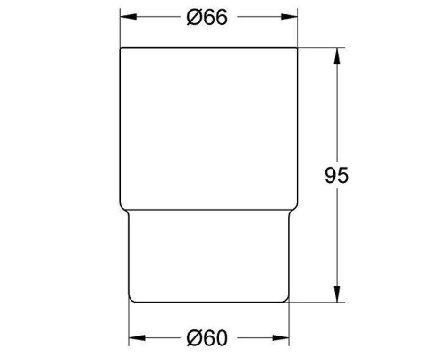 Стакан для зубных щеток Grohe Essentials 40372001 Прозрачное стекло