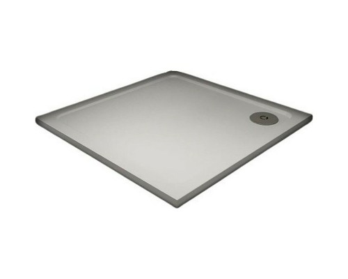 Душевой поддон из искусственного камня Veconi Tezeo 90x90 Белый