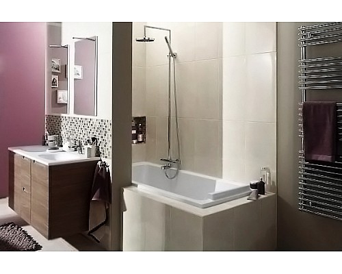 Чугунная ванна Jacob Delafon Parallel 170x70 E2947-S-00 без антискользящего покрытия