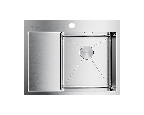 Кухонная мойка Omoikiri Akisame 65-IN-R 4973059 нержавеющая сталь