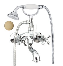 Смеситель для ванны Fiore Margot Sky Swarovski® бронза