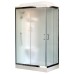 Душевая кабина Royal Bath HP 120х80 стекло матовое задняя стенка Белая