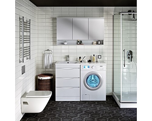 Тумба под раковину Runo ОРИОН 60 УТ000003442 белый, правое крыло