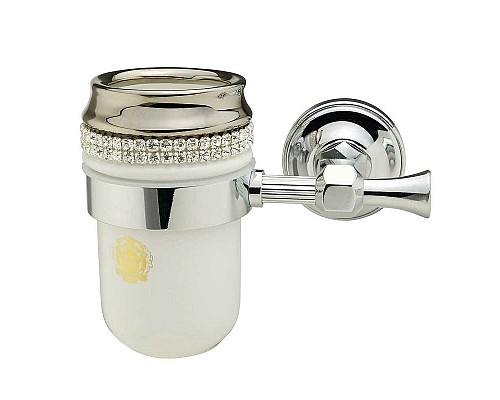 Стакан для зубных щеток Migliore Dubai 28481 Белый Хром