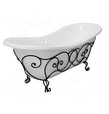 Кованый каркас для ванны Эстет Бостон патина