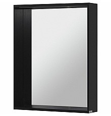 Зеркало Allen Brau Reality 60 1.32016.BB с подсветкой Черный браш с сенсорным выключателем