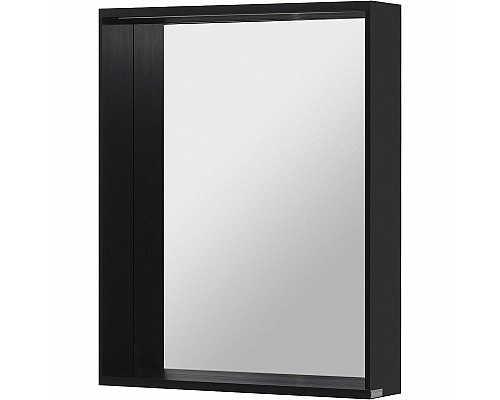 Зеркало Allen Brau Reality 60 1.32016.BB с подсветкой Черный браш с сенсорным выключателем