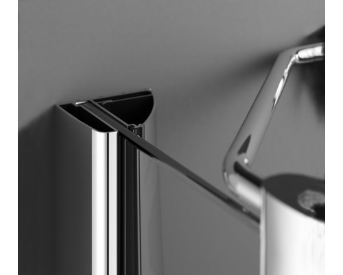 Душевой уголок Ravak SmartLine 9SPA0A00Z1 100 R хром прозрачный