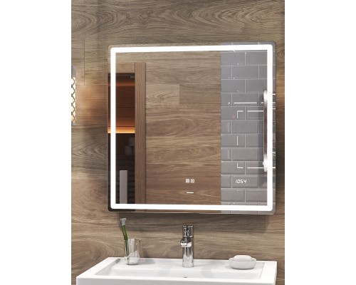 Зеркало Vigo Geometry Luxe 70 с подсветкой с сенсорным выключателем