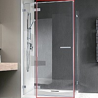 Душевая дверь Radaway Euphoria KDJ 60 383612-01L профиль Хром стекло прозрачное