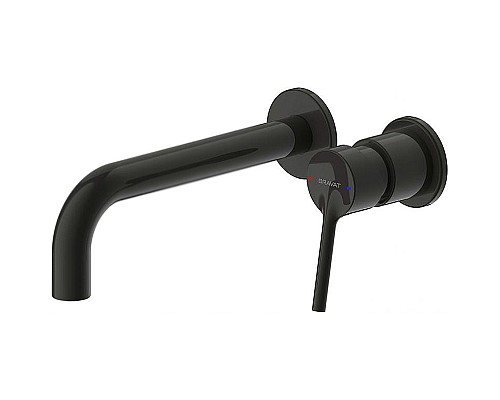 Смеситель для раковины Bravat P8461217BW-ENG Черный