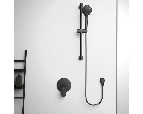 Душевой гарнитур Ideal Standard Ideal Rain Soft BD142XG Черный матовый