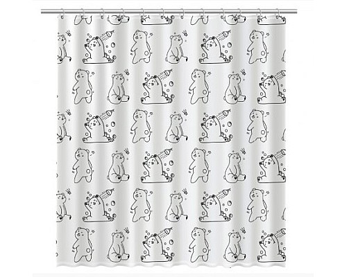 Шторка для ванной Fixsen Teddy Wash FX-1505