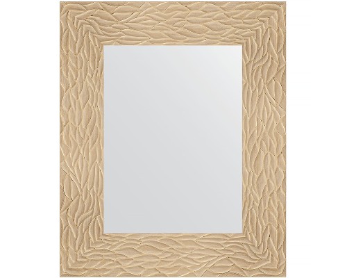 Зеркало Evoform Definite 56х46 BY 3021 в багетной раме - Золотые дюны 90 мм