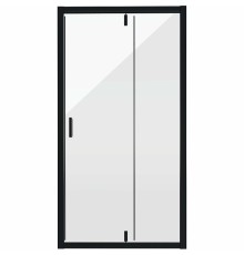 Душевая дверь Niagara Nova 90 NG-83-9AB профиль Черный стекло прозрачное