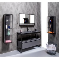 Ящик под консоль Armadi Art Loft 120 Антрацит, 1 полка