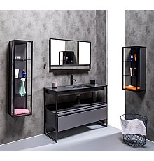 Ящик под консоль Armadi Art Loft 120 Антрацит, 1 полка