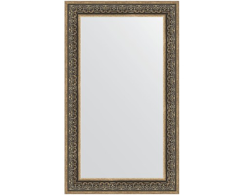 Зеркало Evoform Definite 123х73 BY 3224 в багетной раме - Вензель серебряный 101 мм