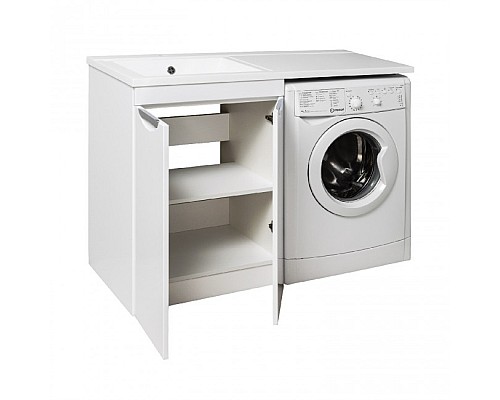 Тумба под раковину Runo ЛИРА 60 УТ000003443 левое крыло