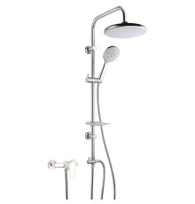 Душевая система Paini RS White Хром Белая