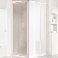 Душевая стенка Ravak Supernova APSS-80 940401R211 профиль Белый витраж пластик Pearl