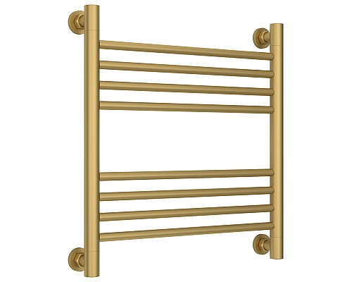 Полотенцесушитель водяной 500х500 золотой матовый Сунержа Богема+ 032-0220-5050