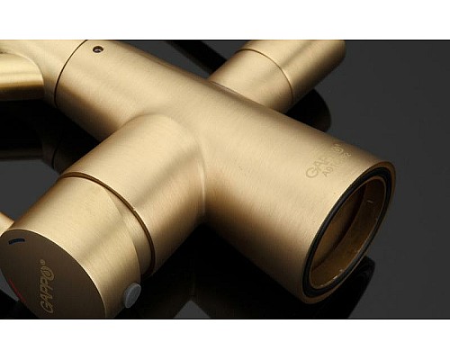 Смеситель для кухни Gappo G4398-1 Бронза Черный