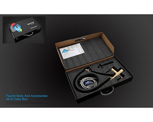 Смеситель для кухни Gappo G4398-1 Бронза Черный